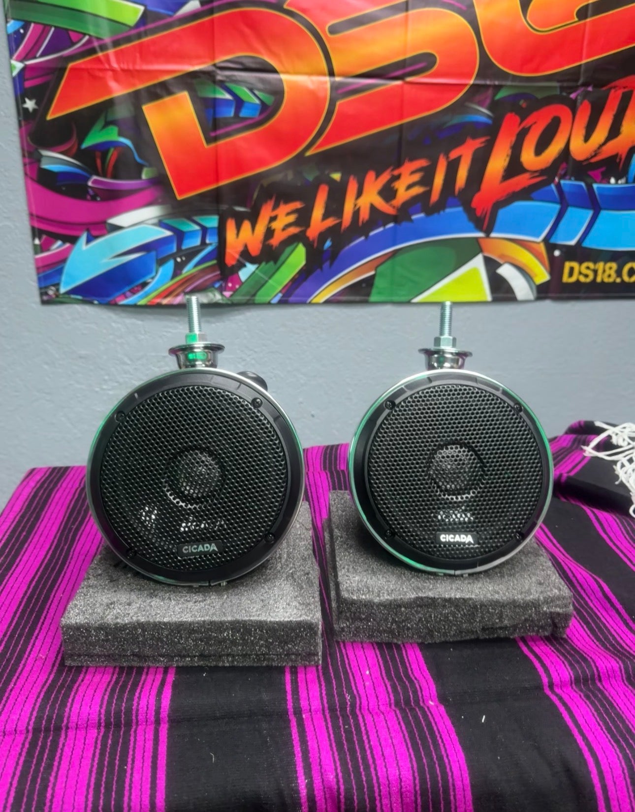 Cicada Bluetooth crash bar pods