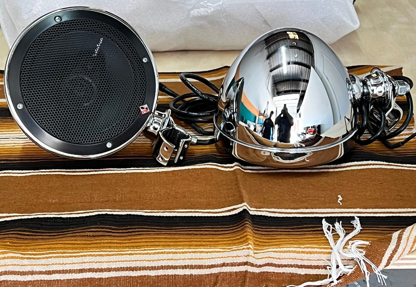 Crash Bar Speaker Pods